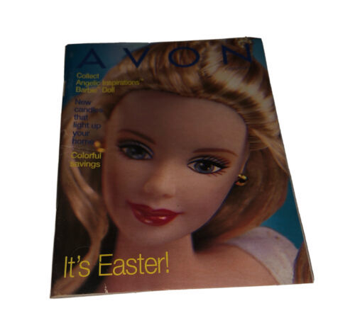 Avon Magazine Booklet “Collect Angelic Inspirations Barbie Doll” Issue Year 2000 - £5.33 GBP