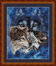 WOLF EYES (2) - pdf cross stitch chart Original Artwork © Steven Michael... - £9.44 GBP