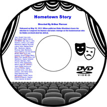 Hometown Story 1951 DVD Movie Simulation Donald Crisp Marilyn Monroe Alan Hale J - £3.99 GBP