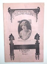 1915 Metropolitan Theatre Program Minneapolis MN Renee Kelly Daddy Long ... - £15.41 GBP