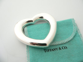 Tiffany &amp; Co Silver Heart Rattle Teether Baby Heirloom No Dents Excellent Gift - £546.63 GBP