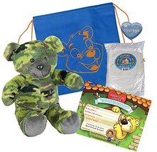Beary Fun Friends Create Your Own Cam The Camouflage Bear, a (16&quot; Plush Kit) DIY - £14.00 GBP