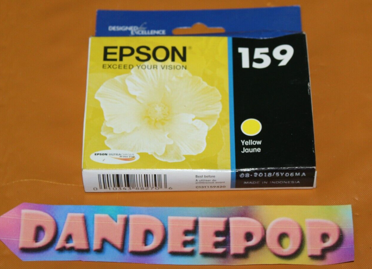Epson Ink 159 Yellow T1594 OEM - £11.89 GBP