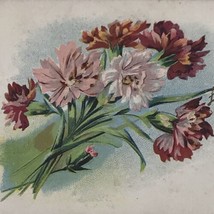 Greetings Lancaster MO Vintage Postcard Flowers Antique Floral Embossed Missouri - £7.95 GBP