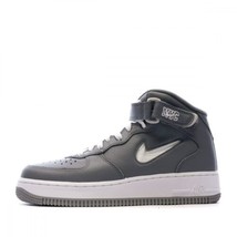 Nike Mens Air Force 1 Mid QS Cool Grey/White Size 9 - $158.02