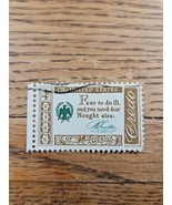 US Stamp "Fear to Do Ill" 4c Used - €0,85 EUR US Stamp "Fear to Do Ill" 4c Used - €0,85 EUR