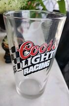 COORS LIGHT BEER HEAVY DUTY BEER GLASS, 6" TALL, 14 OZS - $12.86