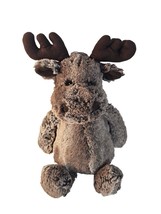 Jellycat Bashful MARTY MOOSE Woodland Deer Reindeer Brown Plush Stuffed Animal - £12.78 GBP