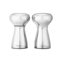 Alfredo by Georg Jensen Stainless Steel Salt &amp; Pepper Shaker Set Small - New - £118.27 GBP