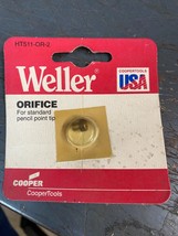 NEW Weller HT511-OR-2  Orifice For Weller HT550 Torch Head - $12.99