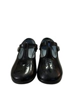 Vintage Mary Janes Little Girls 7.5 Used Black - £13.37 GBP