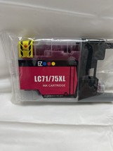 EZInk LC71/75XL Magenta Ink Cartridge for Brother Printers - Not Sure On... - $5.69