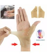 2X Silicone Brace Magnetic Wrist Hand Thumb Support Arthritis Glove Pain... - $164.20 MXN
