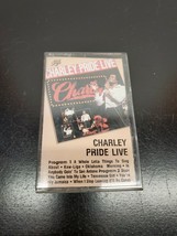 Charley Pride Live Cassette Tape - Vintage - £7.05 GBP