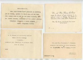 10 Cocktail Party &amp; Concerts Invitations Budapest Hungary 1945 1946 - $47.52