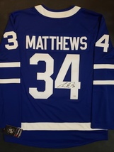 Auston Matthews Autographed Toronto Maple Leafs Fanatics Jersey (Fanatics COA) - £469.35 GBP