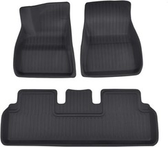 D1M Motox 3D All-Weather Floor Mats for Tesla Model X  Y Floor Mats 2021- 2023 - £51.57 GBP