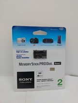 Genuine Sony 2GB Memory Stick PRO Duo Card - OEM MSMT2G Unopened PSP Cyb... - $25.73