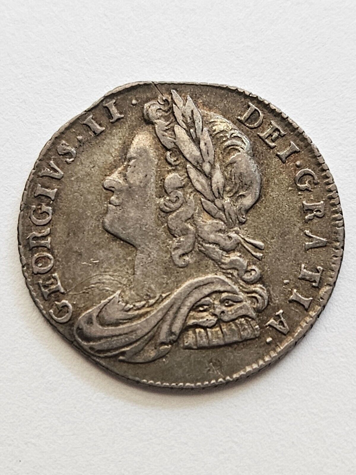 1731 Great Britain 6 Pence Roses and Plumes - $194.95