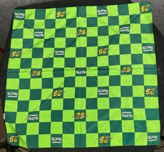 Brian Vickers #25 Garnier Fructis Checkered Flag Bandana Hendricks Motor... - £7.59 GBP