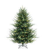 6 FT Pre-Lit Artificial Hinged Xmas Tree with 778 PVC and PE Branch Tips... - €195,46 EUR 6 FT Pre-Lit Artificial Hinged Xmas Tree with 778 PVC and PE Branch Tips... - €195,46 EUR