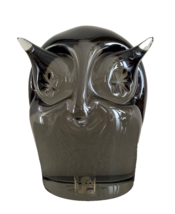 Vintage Murano Signed Livio Seguso Original Label Italy 5&quot; Tall Owl Figu... - $792.00