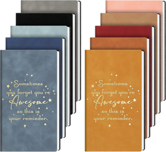 Team Gifts 10 Pcs for Employees Christmas Thank You Gift A6 Leather Notebook May - $35.89