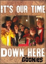 The Goonies Movie It&#39;s Our Time Down Here Photo Image Refrigerator Magne... - $3.99