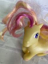 My Little Pony Gem Blossom Jewel Yellow G3 Brushable Figure Toy Hasbro 2002 - £9.46 GBP