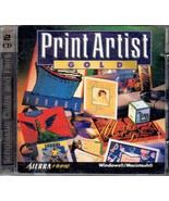 Print Artist Gold - Microsoft Program  - 2 CD&#39;s - $7.52 CAD