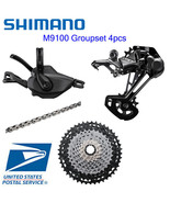 Shimano XTR M9100 1x12 Speed GroupSet 4pcs Derailleur Shifter Cassette C... - $549.98+