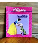 Disney Read-Along Snow White and the Seven Dwarfs Vintage No Cassette 1990 - $363.77 MXN