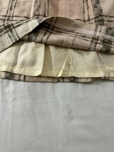 Breckenridge Women's Tan/Brown Plaid Rear Zipper Pull-On Pencil Skirt Waist 26" image 5