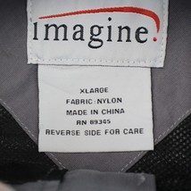 Imagine Vest Mens XL Gray Cape Cod Zip Up Multi Pockets Flap and Loop Hu... - £28.05 GBP