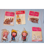Lot of 4 Vintage Packaged Designland Crafts + 3 People-Lot No .8 - $10.00