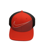 Nike Aerobill Classic Golf Fitted L/XL Hat 882094-852 Black/Orange - $37.39