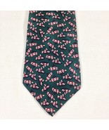 Todd Scott 100% Silk Green,Red, White, Multi Geometric Tie 55&quot;x 3.75&quot; New - $20.50 CAD