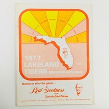 1977 MLB Baseball Lakeland Flying Tigers Souvenir Program - $14.20