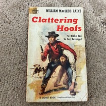 Chattering Hoofs Western Paperback Book by William MacLeod Raine Signet 1957 - £9.72 GBP