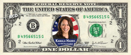 KAMALA HARRIS our 49th Vice-President on REAL Dollar Bill Money Cash Collectible - £7.02 GBP