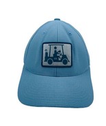 Travis Mathew El Capitan Snapback Hat Golf Cart Beer Patch Cap Light Blue - $25.00