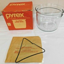New Box Vintage PYREX Lower Bowl 1 1/2 qt Double Boiler 6283-L Heat Spre... - £31.68 GBP
