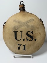 SPANAM, INDIAN WARS, U.S. ARMY, M1878, CAVALRY, CANTEEN - $2,113.15 MXN