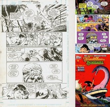 Mark Schultz Cadillacs &amp; Dinosaurs #2 Topps Comics Dick Giordano Original Art Pg - £234.81 GBP