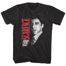 Scarface Tony Montana Close-up Men&#39;s T Shirt Al Pacino Cuban Gangster Profile - £23.30 GBP+
