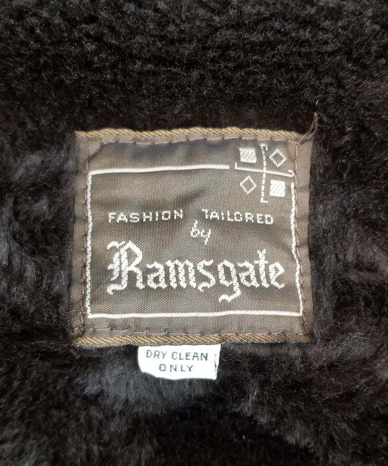 Vintage Fashion Tailored by Ramsgate Men's Tan Beige Coat Size 44 Item image 10