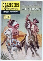 Classics Illustrated #112 Adventures of Kit Cason October 1953 - £11.69 GBP