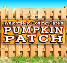 Loving Care&#39;s Pumpkin Patch Advertising Vinyl Banner Flag Sign Many Sizes Usa - £18.75 GBP+