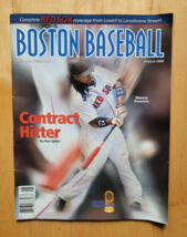 Boston Baseball Manny Ramirez Red Sox Game Program Magazine August 2008 - $76.61