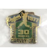 Dodgers 1977 30 Homers Baker Garvey Cey Smith Unocal 76 Promo Epoxy Lape... - $7.90